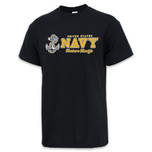 Load image into Gallery viewer, USN Anchors Aweigh T-Shirt