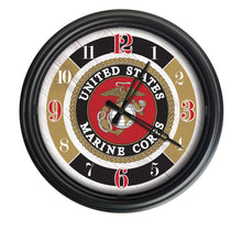 Load image into Gallery viewer, United States Marine Corps Indoor/Outdoor LED Wall Clock
