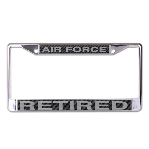 Air Force Retired License Plate Frame