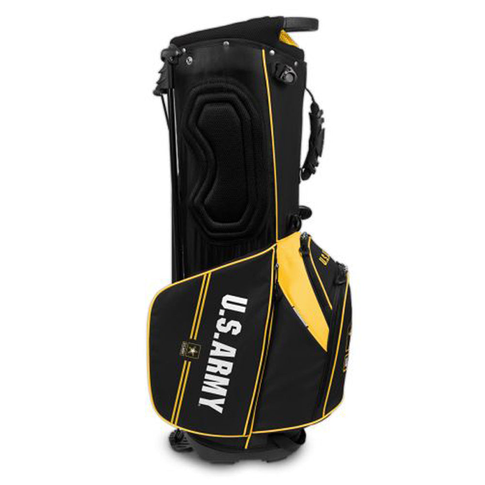 U.S. Army Golf Bag Caddy (Black/Gold)