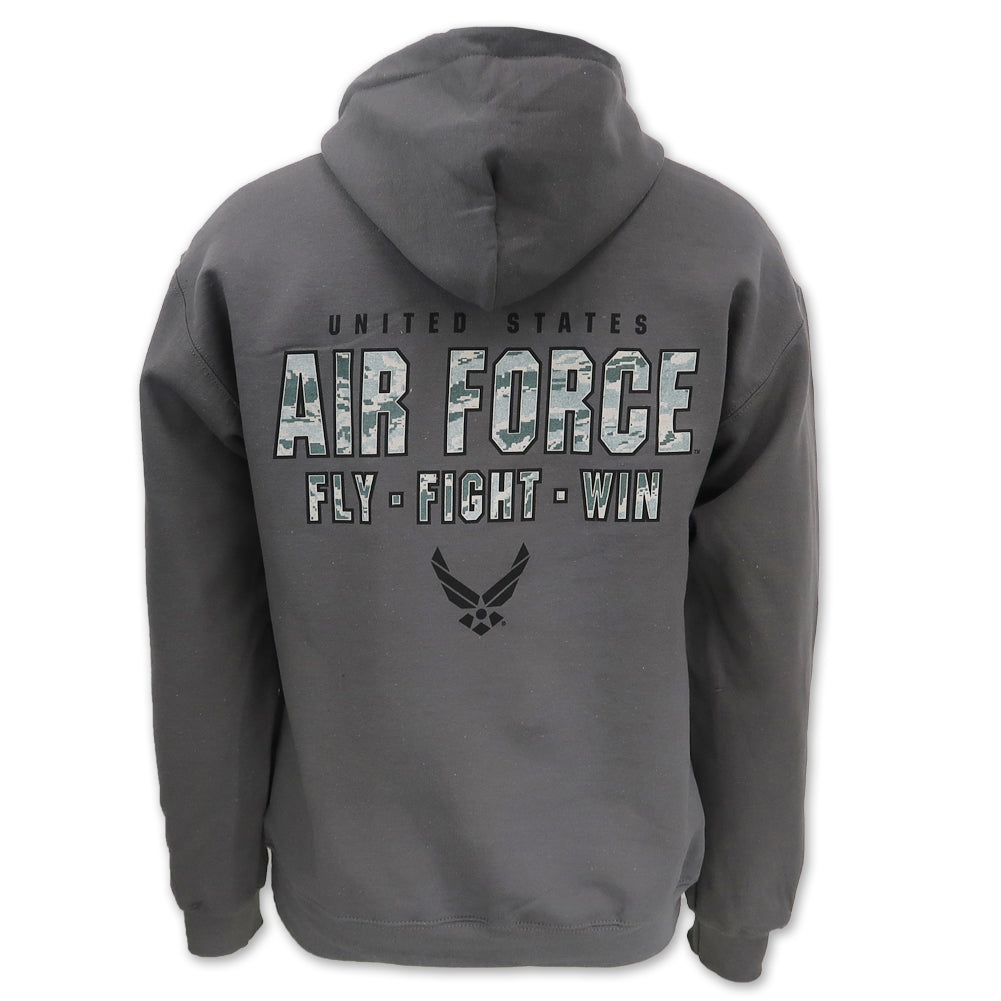 United States Air Force Fly Fight Win Camo Hood (Charcoal)