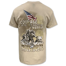 Load image into Gallery viewer, Marines Courage Warrior T-Shirt (Sand)