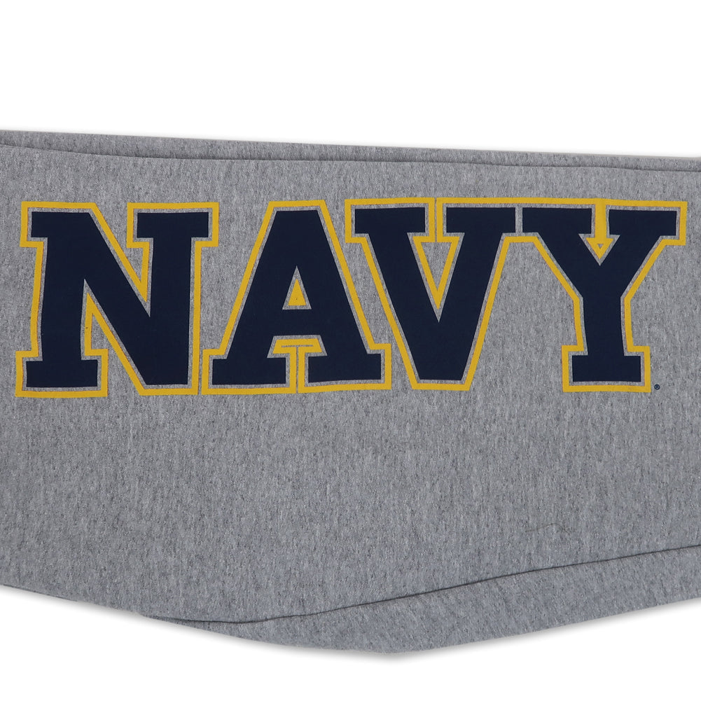 Navy Block Sweatpants (Grey)