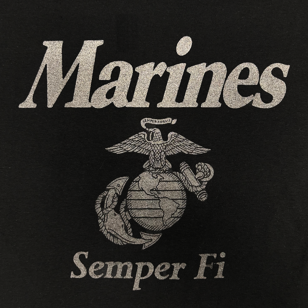 Marines Reflective PT T-Shirt (Black)