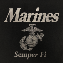 Load image into Gallery viewer, Marines Reflective PT T-Shirt (Black)