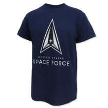 Load image into Gallery viewer, United States Space Force Logo T-Shirt (Navy)