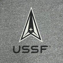 Load image into Gallery viewer, Space Force Distressed Logo T-Shirt (Graphite)