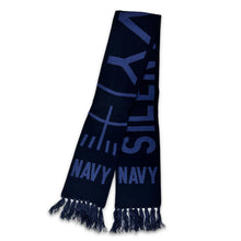 Load image into Gallery viewer, Navy Under Armour 2023 Rivalry Knit Scarf (Navy)