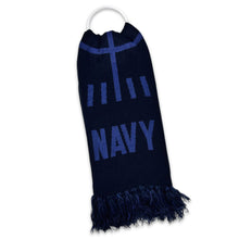 Load image into Gallery viewer, Navy Under Armour 2023 Rivalry Knit Scarf (Navy)