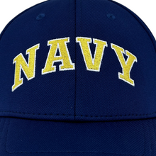 Load image into Gallery viewer, Navy Under Armour Blitzing Flex Fit Hat (Navy)