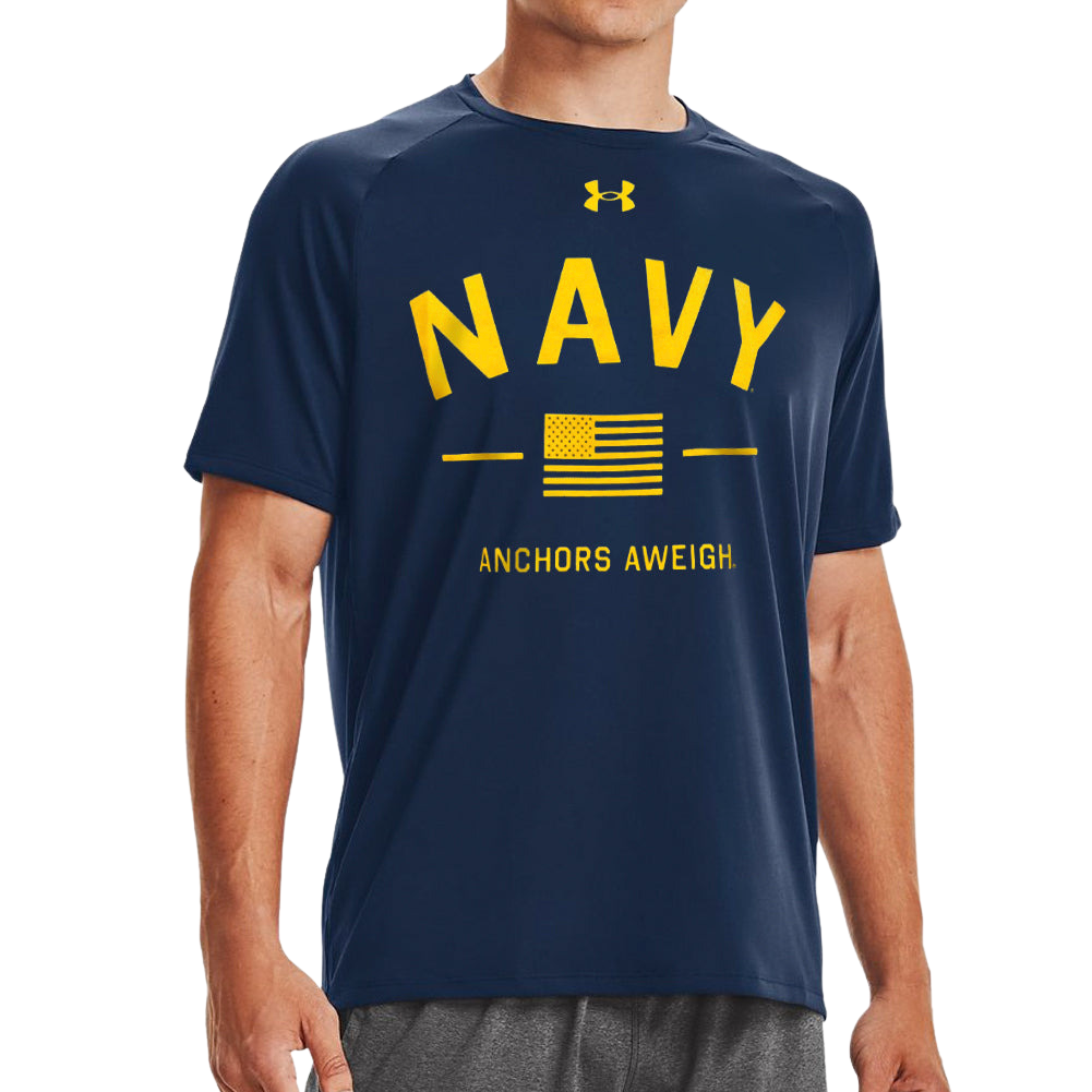 Under Armour Aweigh Tech T-Shirt (Navy)