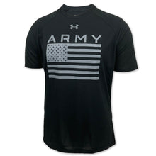 Load image into Gallery viewer, United States Army Under Armour Flag Tech T-Shirt (Black)
