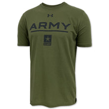 Load image into Gallery viewer, U.S. Army Star Under Armour Performance Cotton T-Shirt (OD Green)