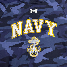 Load image into Gallery viewer, Navy Under Armour Camo Hood (Navy)