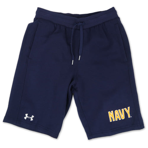 Navy Under Armour Cotton All Day Shorts (Navy)