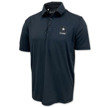 Load image into Gallery viewer, Army Tonal Star Under Armour Tech Mesh Polo (Black)