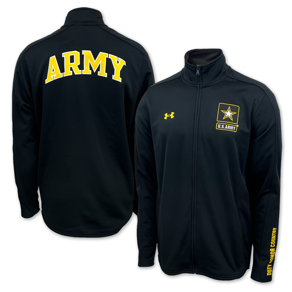 Army Under Armour Gameday Triad Fleece Jacket (Black)