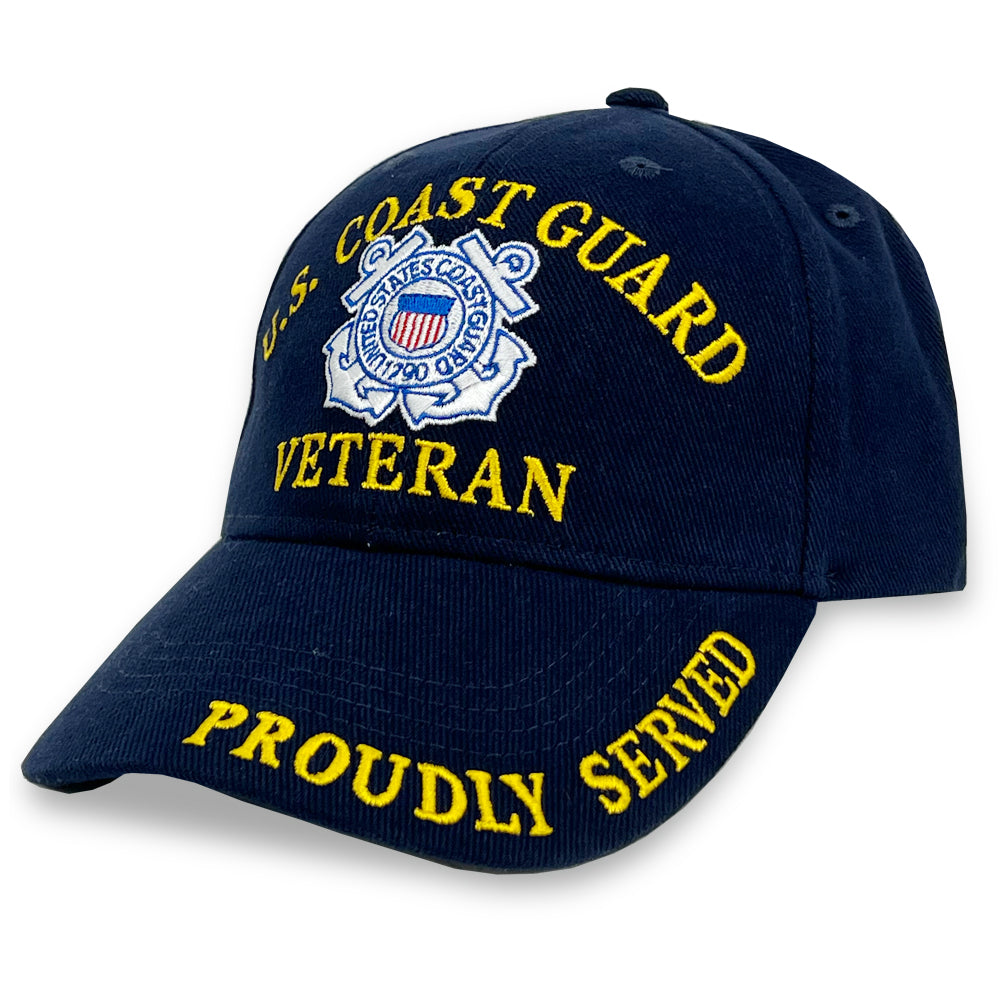 US Coast Guard Veteran Hat