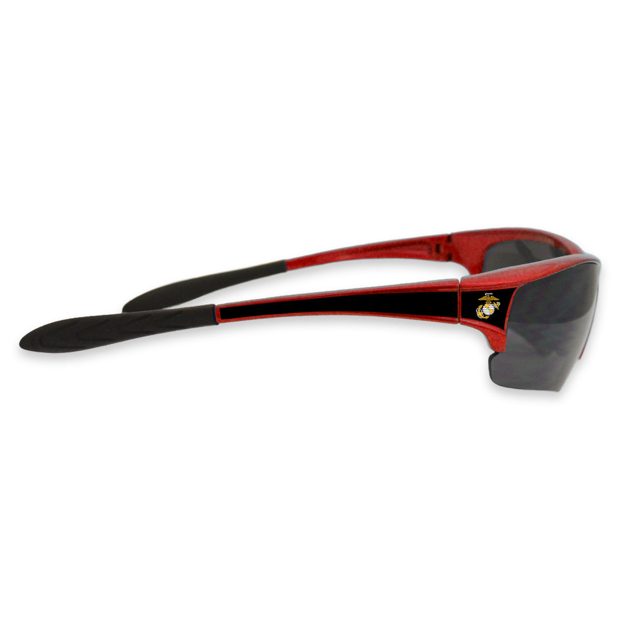 U.S. Marines Ega Rimless Sports Sunglasses Red