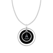 Load image into Gallery viewer, U.S. Space Force Lindy Necklace (Black)