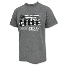 Load image into Gallery viewer, United States Veteran Proudly Served T-Shirt (Graphite)