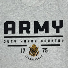 Load image into Gallery viewer, Army Ladies Under Armour Duty Honor Country T-Shirt (Silver Heather)