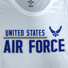 Load image into Gallery viewer, United States Air Force Ladies Under Armour T-Shirt (White)