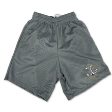 Load image into Gallery viewer, Navy Youth Anchor Logo Mesh Shorts