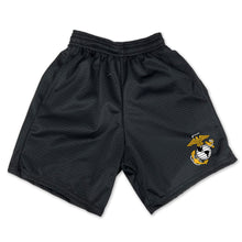 Load image into Gallery viewer, Marines Youth EGA Logo Mesh Shorts