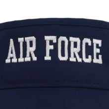 Load image into Gallery viewer, AIR FORCE COOL FIT PERFORMANCE VISOR (NAVY) 3