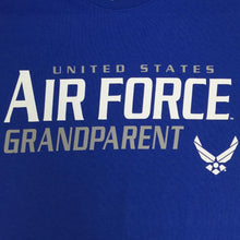 Load image into Gallery viewer, UNITED STATES AIR FORCE GRANDPARENT T-SHIRT (ROYAL)