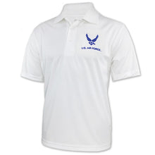 Load image into Gallery viewer, AIR FORCE PERFORMANCE POLO (WHITE) 4