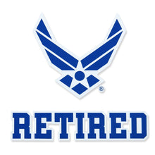 Load image into Gallery viewer, AIR FORCE RETIRED DECAL