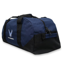 Load image into Gallery viewer, AIR FORCE WINGS DOME DUFFEL BAG (NAVY) 2