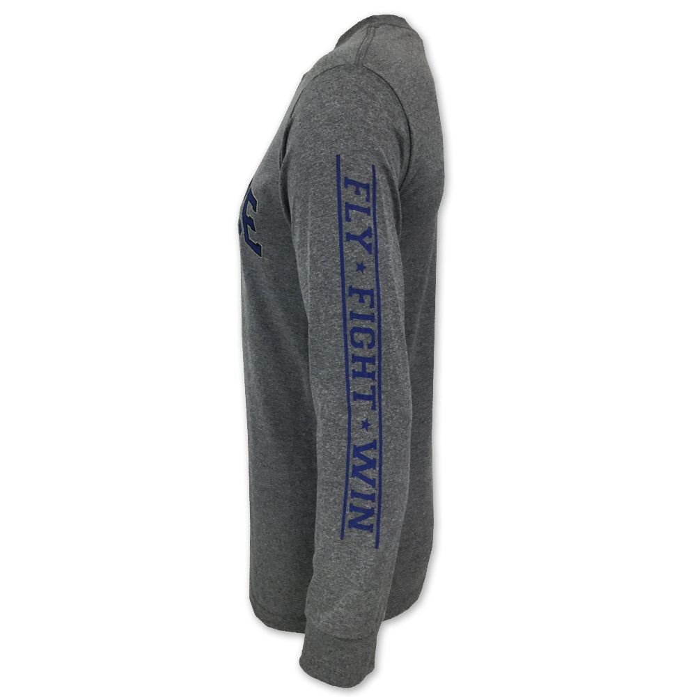 AIR FORCE WINGS EST. 1947 LONG SLEEVE T-SHIRT (GREY) 9