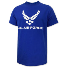 Load image into Gallery viewer, AIR FORCE WINGS LOGO T-SHIRT (ROYAL) 3