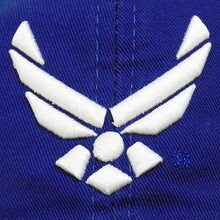 Load image into Gallery viewer, AIR FORCE WINGS VET HAT (ROYAL) 3