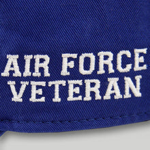 Load image into Gallery viewer, AIR FORCE WINGS VET HAT (ROYAL) 4