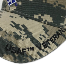 Load image into Gallery viewer, AIR FORCE WINGS VETERAN DIGITAL CAMO HAT (CAMO) 5