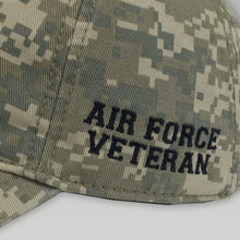 Load image into Gallery viewer, AIR FORCE WINGS VETERAN HAT (DIGI CAMO) 2