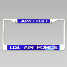 Load image into Gallery viewer, AIR FORCE LICENSE PLATE FRAME