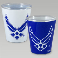 Load image into Gallery viewer, AIR FORCE 2 TONE SHOTGLASS3