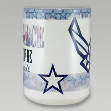 Load image into Gallery viewer, Air Force Wife Coffee Mug