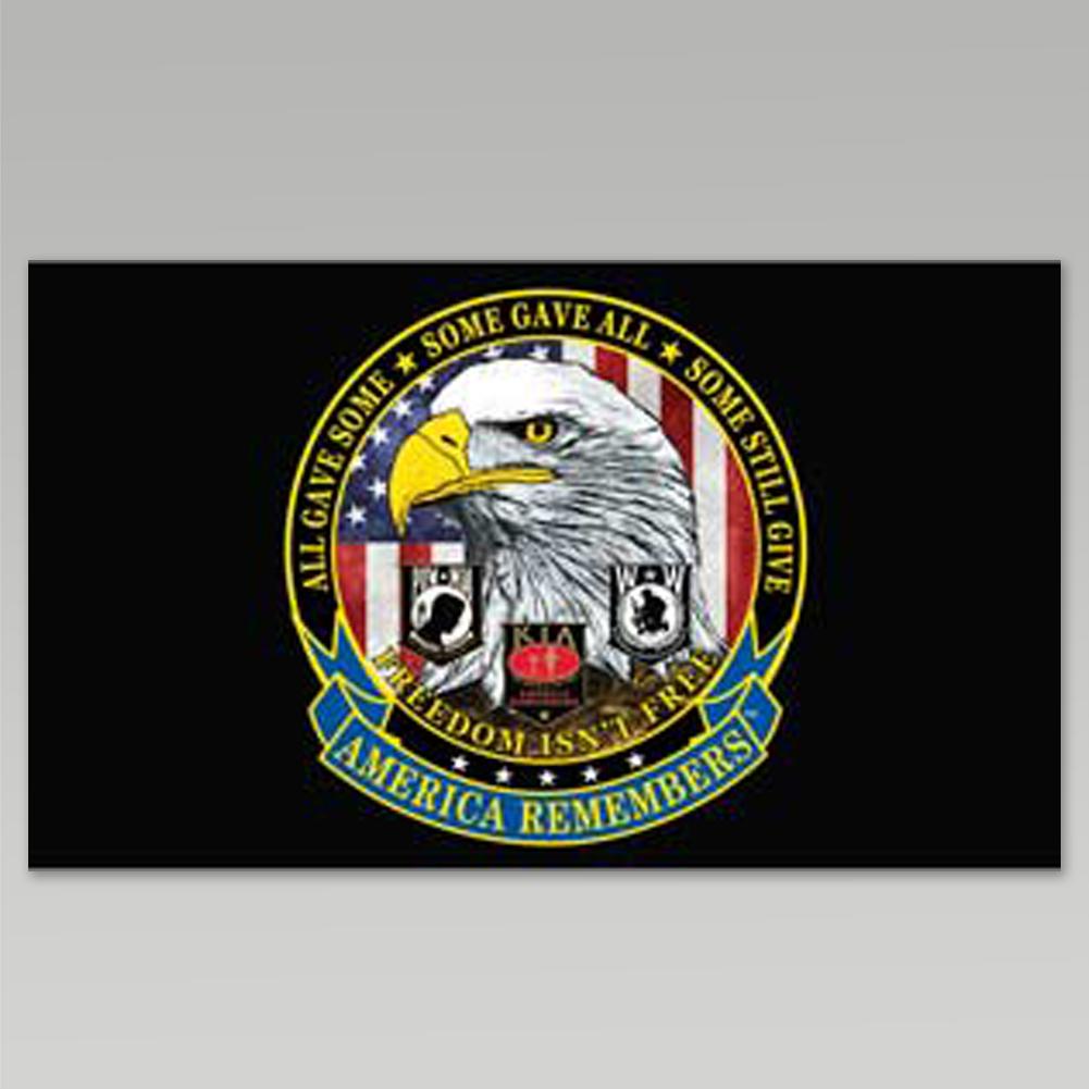 AMERICA REMEMBERS FLAG 1