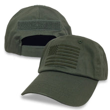 Load image into Gallery viewer, AMERICAN FLAG HAT (OD GREEN)