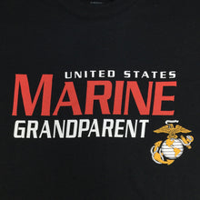 Load image into Gallery viewer, UNITED STATES MARINE GRANDPARENT T-SHIRT (BLACK)