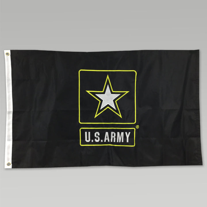 ARMY STAR 2 SIDED EMBROIDERED FLAG (3'X5') 1