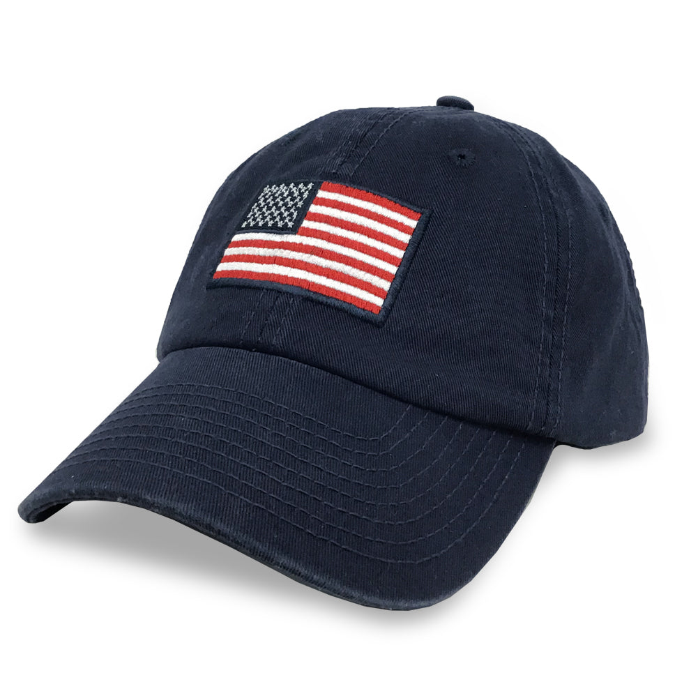 ARMED FORCES GEAR AMERICAN FLAG HAT (NAVY) 2