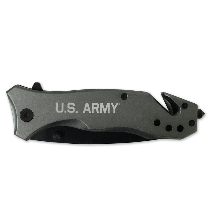 ARMY LOCK BACK KNIFE (GREY) 1