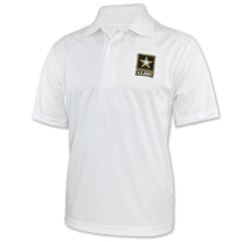 Load image into Gallery viewer, ARMY PERFORMANCE POLO (WHITE) 4
